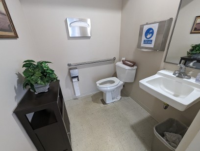 Suite 105 Rear Bathroom